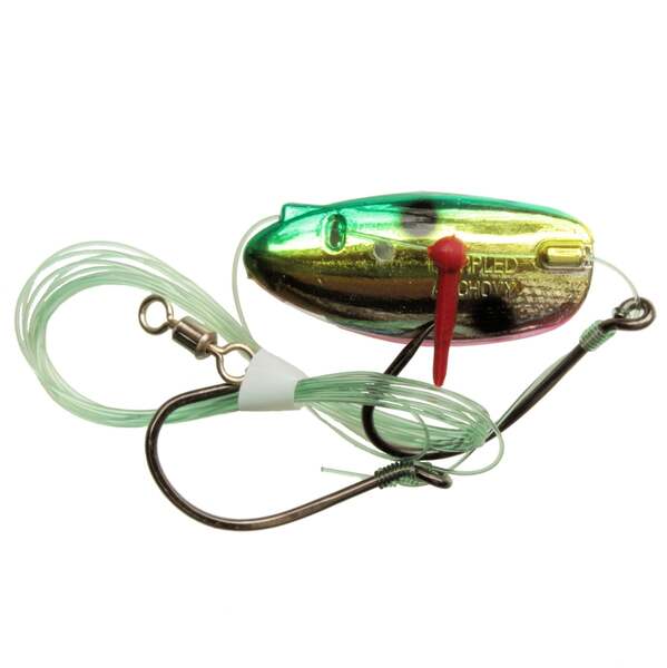 Krippled Anchovy Barbless Tandem, #300-Watermelon on Krome
