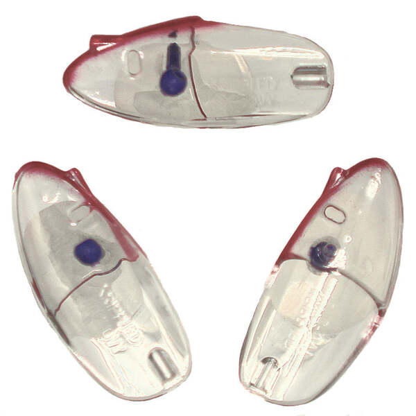 Krippled Anchovy Unrigged 3-pack, #219-Bloody Nose on U.V.