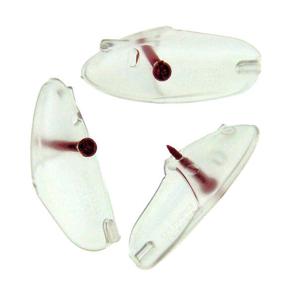 Krippled Anchovy Unrigged 3-pack, Clear