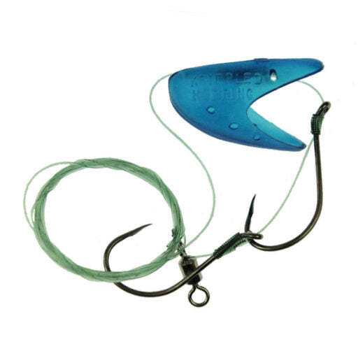 Krippled Herring #1 Barbless Tandem, Blue