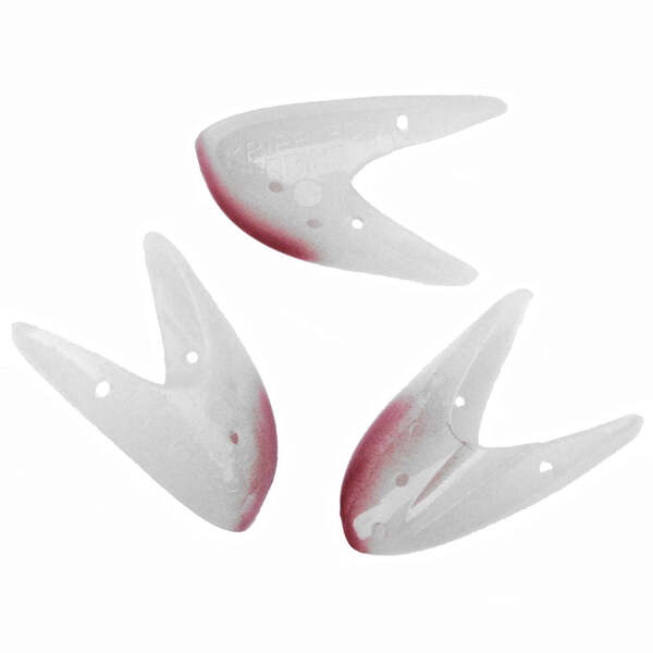 Krippled Herring #1 Unrigged 3-pack, #619- Bloody Nose on Glow
